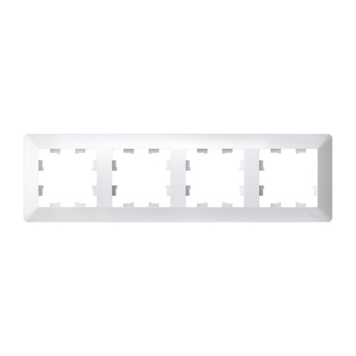 ATLASDESIGN AIR 4-постовая РАМКА, БЕЛЫЙ (ATN220104) фото 2